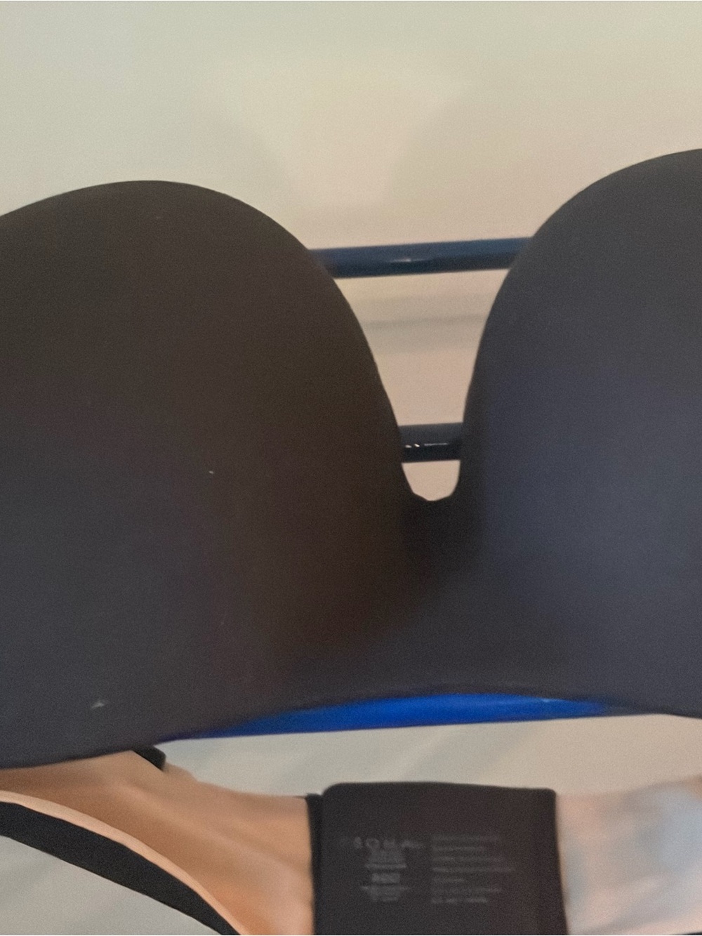 Soma Enbliss Stayput Black Strapless Bra